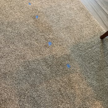 World Class Carpet Cleaning - Dark stain where the tape is - Carpet Cleaning Near Me World Class Carpet Cleaning - Dark stain where the tape is - Carpet Cleaning Near Me