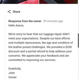 Manager lying to save face. Manager lying to save face.