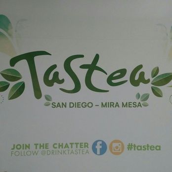 Tastea - Wall art and store logo - Bubble Tea Near Me - San Diego, California Tastea - Wall art and store logo - Bubble Tea Near Me - San Diego, California