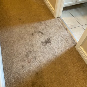 CRBR Property Damage Services - Destroyed hallway carpet - Damage Restoration Near Me - Chico, California