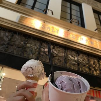 Salt & Straw - Mint n chip (vegan), honey lavender - Ice Cream & Frozen Yogurt Near Me - Pasadena, California Salt & Straw - Mint n chip (vegan), honey lavender - Ice Cream & Frozen Yogurt Near Me - Pasadena, California