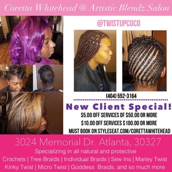 Coretta's - Artistic Blendz - Hair Stylists Near Me - Atlanta, Georgia Coretta's - Artistic Blendz - Hair Stylists Near Me - Atlanta, Georgia