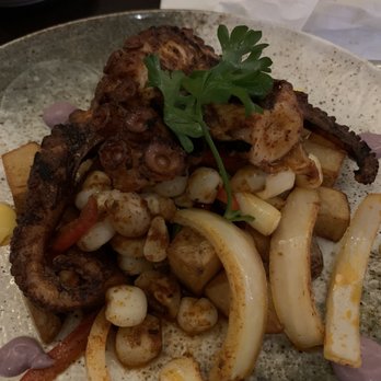 INTIMAR Peruvian Restaurant - Octopus - Peruvian Near Me - Sunny Isles Beach, Florida INTIMAR Peruvian Restaurant - Octopus - Peruvian Near Me - Sunny Isles Beach, Florida