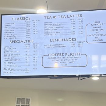 Jesse’s Grind Coffee Bar - Menu - Coffee & Tea Near Me - Los Angeles, California