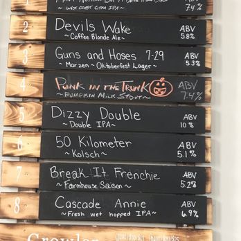 13th Child Brewery - Current offerings - Breweries Near Me - Monroe Township, New Jersey
