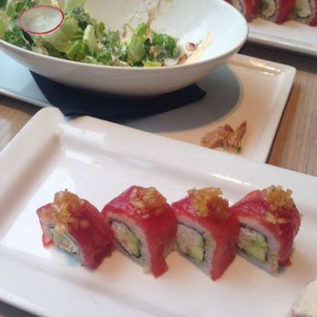 Miku - Half Red Wave roll - Japanese Near Me - Vancouver, British Columbia