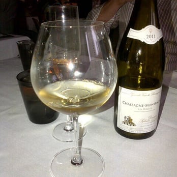 Brindille - White burgundy that went with the oysters. ($28 for the full glass). - French Near Me - Chicago, Illinois Brindille - White burgundy that went with the oysters. ($28 for the full glass). - French Near Me - Chicago, Illinois