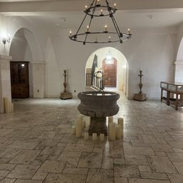 Baptismal Font in the Lobby Baptismal Font in the Lobby