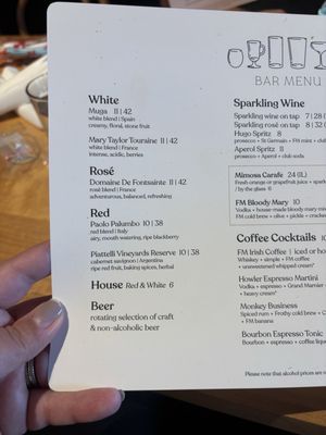 Menu photo 5 Frothy Monkey Birmingham, AL
