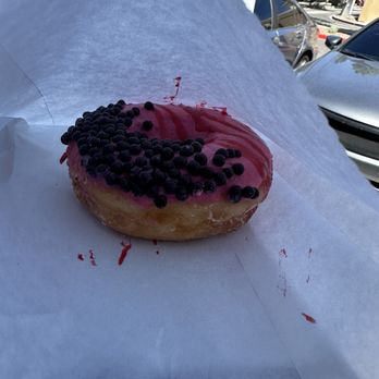 Glaze Doughnuts - SpecialK Strawberry and Dark Chocolate Crisp pearls - Donuts Near Me - Las Vegas, Nevada Glaze Doughnuts - SpecialK Strawberry and Dark Chocolate Crisp pearls - Donuts Near Me - Las Vegas, Nevada