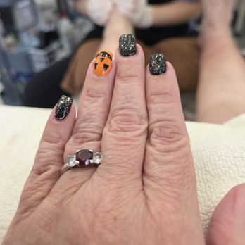 Vernis Sage Nail Bar - My halloween nails done by Tracey. - Nail Salons Near Me - Long Beach, California Vernis Sage Nail Bar - My halloween nails done by Tracey. - Nail Salons Near Me - Long Beach, California