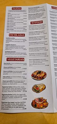 Menu photo 1 Vallarta Mexican Restaurant Bryson City, NC