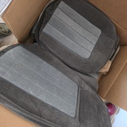 New seat covers to be installed.