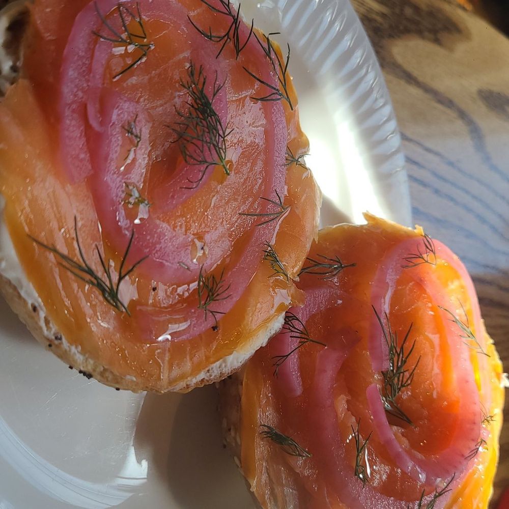 29th Parallel Coffee - Vienna - Salmon bagel - Coffee & Tea Near Me - Vienna, Virginia