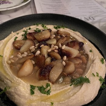 DVASH - Roasted garlic and honey hummus - Mediterranean Near Me - Boca Raton, Florida DVASH - Roasted garlic and honey hummus - Mediterranean Near Me - Boca Raton, Florida