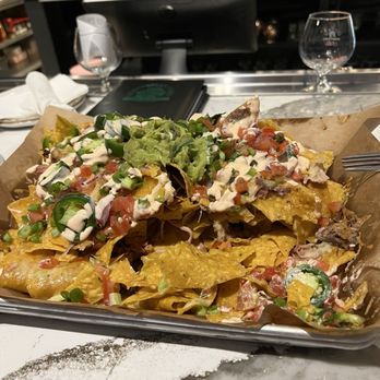 Blind Squirrel - Nachos with Pulled Pork - New American Near Me - Florence, Kentucky