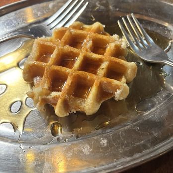 Sin And Redemption - Belgian waffle with maple syrup - Pubs Near Me - Toronto, Ontario