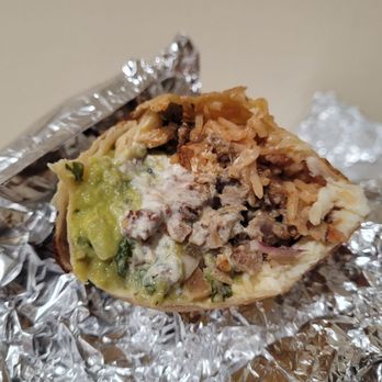 Porque No? Tacos - super burrito (carne asada, no beans) - Mexican Near Me - San Leandro, California