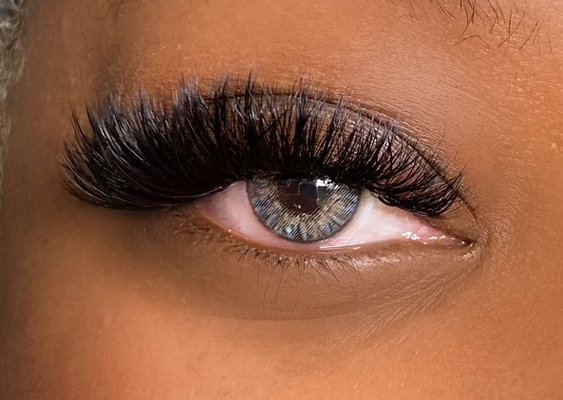 Lash Extensions - As a new client,  you will receive a consultation to determine which lash type, style, and design will be best for your features, natural lashes, and lifestyle. Bringing a photo of lash styles you love is the best way to show what result you want.

We use the highest quality mink, silk and cashmere individual lash extensions to create custom luxury lash sets.

Waterproof
Oilproof
Undetectable glue
Feel Weightless
Last up to 8 weeks

Will not damage natural lashes