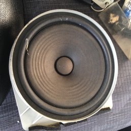 My stock Honda paper cone speaker. My stock Honda paper cone speaker.
