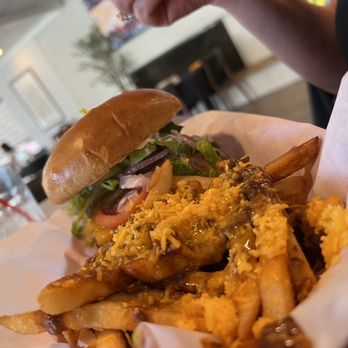 The Hook & Slice - Chili cheese fries! - Bars Near Me - Lompoc, California