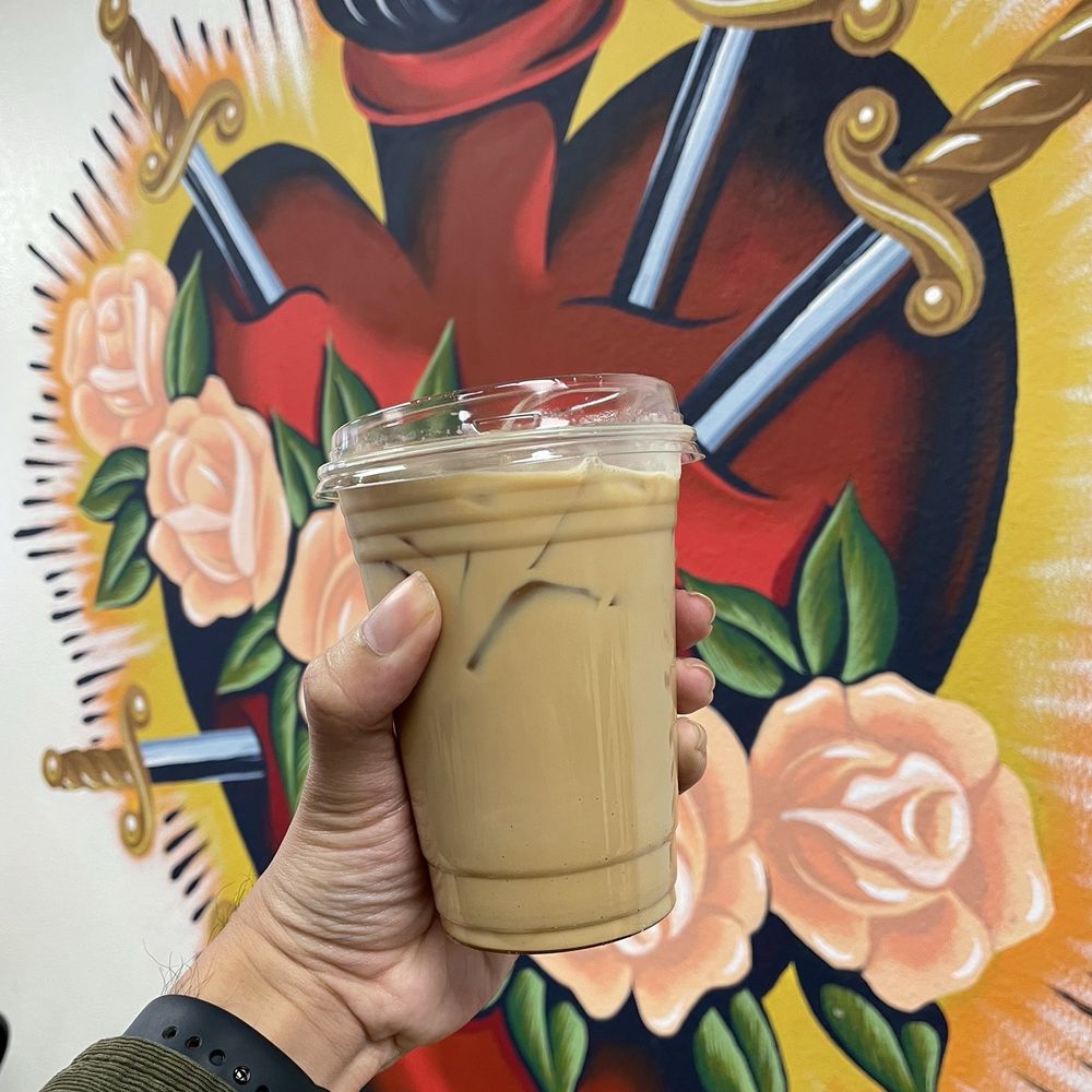 Corazon Coffee Bar - Corazon Latte (TikTok: @justandyvu) - Coffee & Tea Near Me - Santa Ana, California Corazon Coffee Bar - Corazon Latte (TikTok: @justandyvu) - Coffee & Tea Near Me - Santa Ana, California