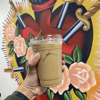 Corazon Coffee Bar - Corazon Latte (TikTok: @justandyvu) - Coffee & Tea Near Me - Santa Ana, California Corazon Coffee Bar - Corazon Latte (TikTok: @justandyvu) - Coffee & Tea Near Me - Santa Ana, California