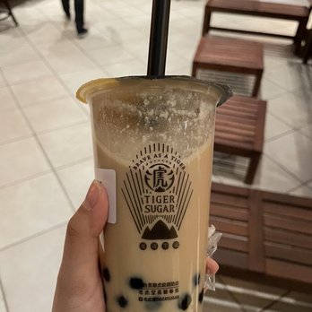Tiger Sugar - Normal Green Boba Milk Tea - Coffee & Tea Near Me - Las Vegas, Nevada Tiger Sugar - Normal Green Boba Milk Tea - Coffee & Tea Near Me - Las Vegas, Nevada