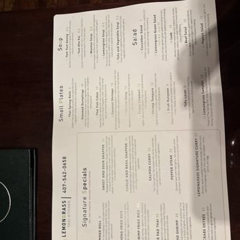 Lemongrass Thai Kitchen - Thai Near Me - Oviedo, Florida