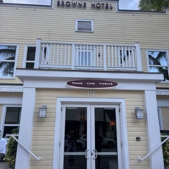 Prime One Twelve - Entrance - Steakhouses Near Me - Miami Beach, Florida
