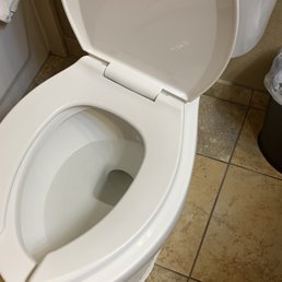 Broken toilet Broken toilet