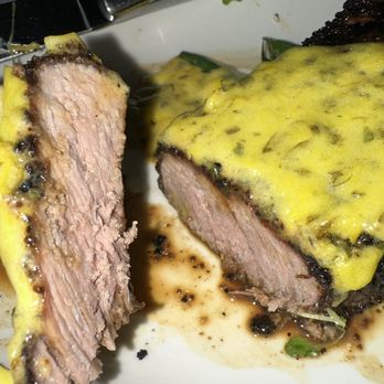 Flying Fish - Char-crusted New York Strip* tough and salty - Seafood Near Me - Orlando, Florida