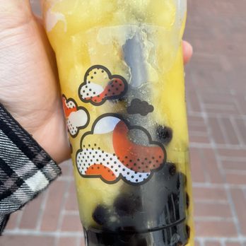 Kung Fu Tea - "Mango Slush" aka Mango Syrup & Cubes of Ice - Bubble Tea Near Me - Portland, Oregon Kung Fu Tea - "Mango Slush" aka Mango Syrup & Cubes of Ice - Bubble Tea Near Me - Portland, Oregon