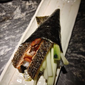 Yeo Fluvial Vallarta - Salmon skin hand roll, delicious - Sushi Bars Near Me - Puerto Vallarta, JAL Yeo Fluvial Vallarta - Salmon skin hand roll, delicious - Sushi Bars Near Me - Puerto Vallarta, JAL