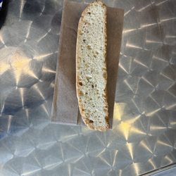 Koninkrijk Koffiehuis - The biscotti that she gave us with our cup