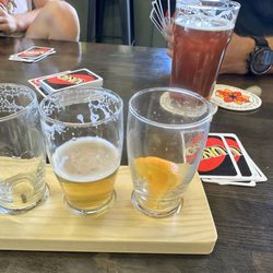 Floating Lotus Brewery - Flight and games!