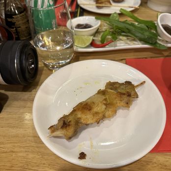 Imperial House - Lemongrass chicken satay. So good! - Chinese Near Me - Paris, 75