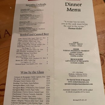 Surla's - Asian Fusion Near Me - Modesto, California