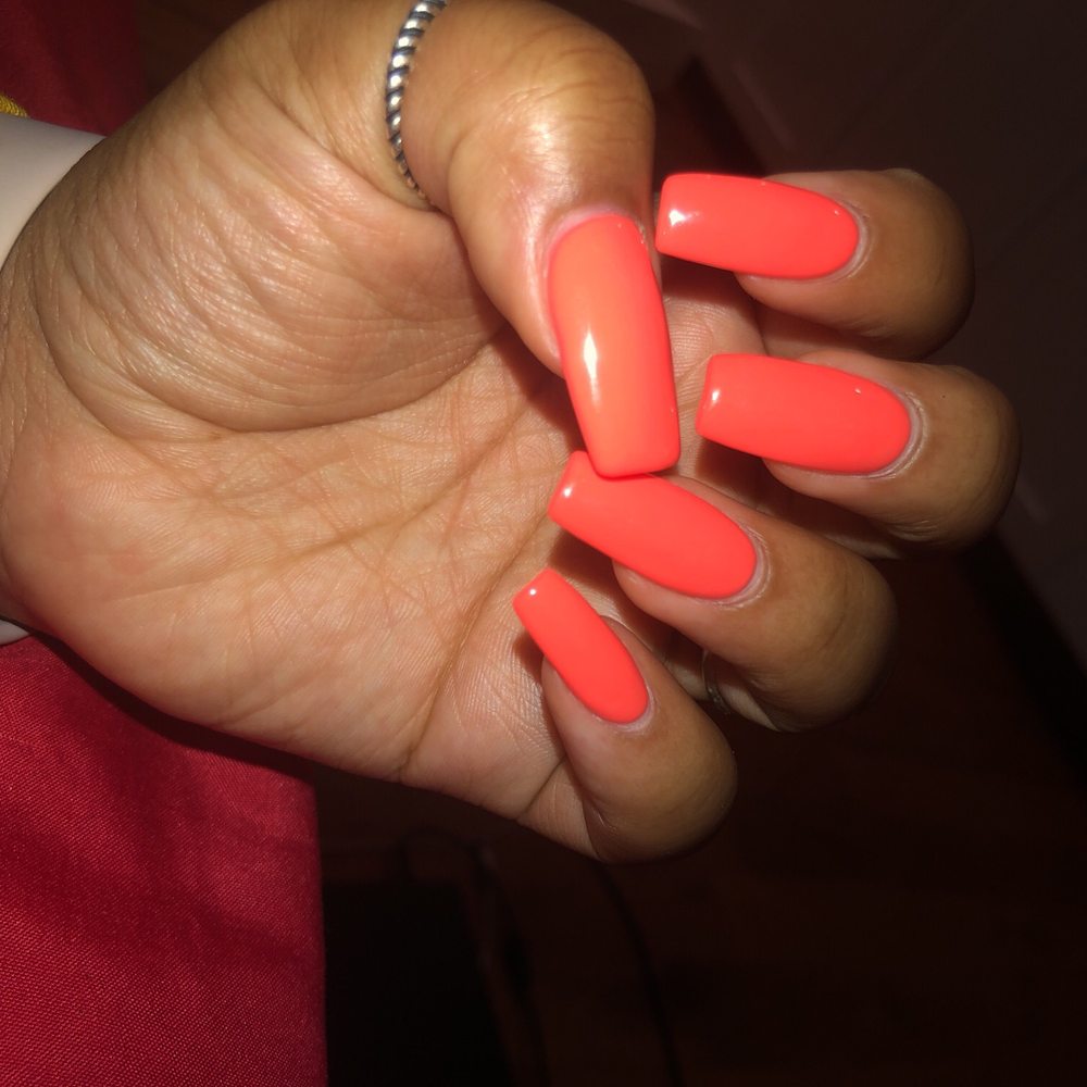 TT Nails - My nail shape was executed perfectly ! I will definitely be back again, they offer drinks and do amazing work would recommend to everyone ! - Nail Salons Near Me - Friendswood, Texas TT Nails - My nail shape was executed perfectly ! I will definitely be back again, they offer drinks and do amazing work would recommend to everyone ! - Nail Salons Near Me - Friendswood, Texas