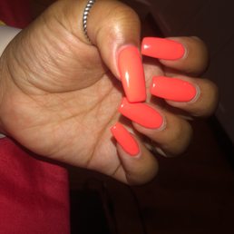 My nail shape was executed perfectly ! I will definitely be back again, they offer drinks and do amazing work would recommend to everyone ! My nail shape was executed perfectly ! I will definitely be back again, they offer drinks and do amazing work would recommend to everyone !