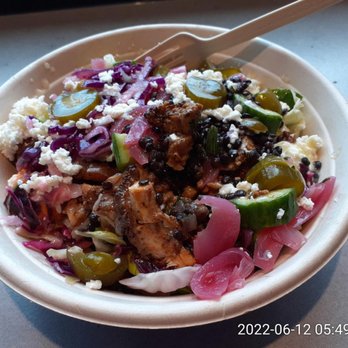 CAVA - Lemon Chicken Bowl - Mediterranean Near Me - Westminster, Colorado