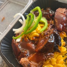 "Mac Daddy" mac, and brisket "Mac Daddy" mac, and brisket