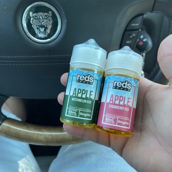 Happy Puffer - Apple and strawberry iced vape juice flavors highly recommend by them and they did not disappoint whatsoever. - Head Shops Near Me - Saint Petersburg Beach, Florida Happy Puffer - Apple and strawberry iced vape juice flavors highly recommend by them and they did not disappoint whatsoever. - Head Shops Near Me - Saint Petersburg Beach, Florida