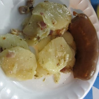 Oktoberfest - Knockwurst with german potato salad - Festivals Near Me Oktoberfest - Knockwurst with german potato salad - Festivals Near Me