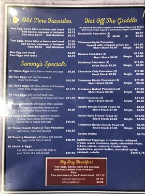 Menu photo 2 Sammy J's Salem, NH