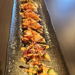 Sushi pizza