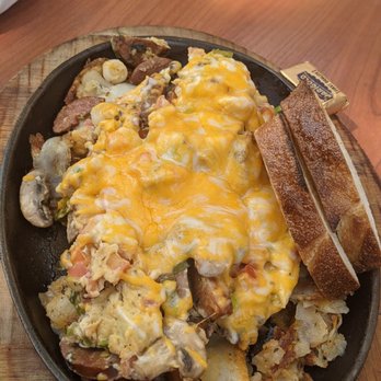 Cafe M - Chicken chorizo omelette - Breakfast & Brunch Near Me - Berkeley, California Cafe M - Chicken chorizo omelette - Breakfast & Brunch Near Me - Berkeley, California