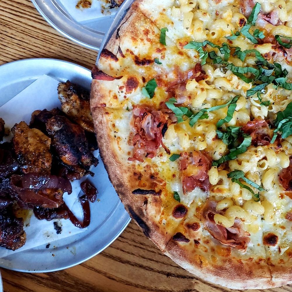 V Pizza - Mac attack pizza, v signature wings, and Meatball San Marzano - Pizza Near Me - Cary, North Carolina V Pizza - Mac attack pizza, v signature wings, and Meatball San Marzano - Pizza Near Me - Cary, North Carolina
