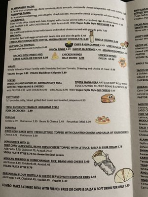 Menu photo 2 El Taco Chico Oak Park, CA