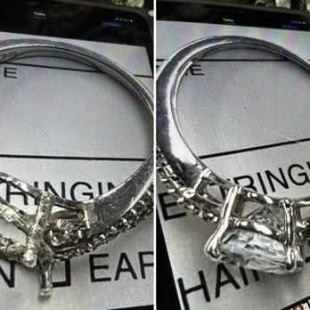 The Clock Specialist - Ring, how it came in (left) versus how I picked it up (right) - Watches Near Me - Burbank, California The Clock Specialist - Ring, how it came in (left) versus how I picked it up (right) - Watches Near Me - Burbank, California
